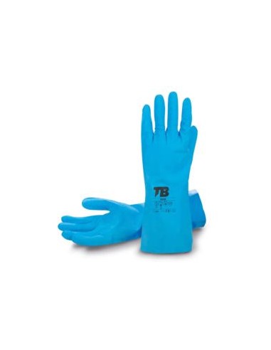 GUANTE 9008 NITRILO AZUL