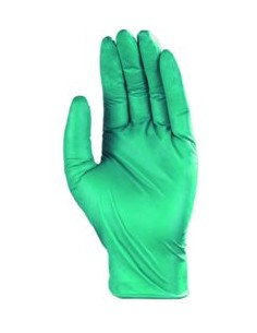 GUANTE DESECHABLE NITRILO VERDE MO5960 (Caja 100uds.) 2