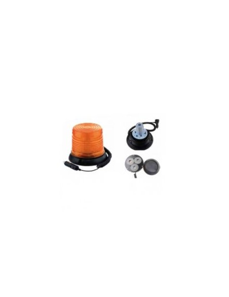 ROTATIVO LED 12V BASE  MAGNETICA + VENTOSA REF.1694 SACEX 21.43.LV5208