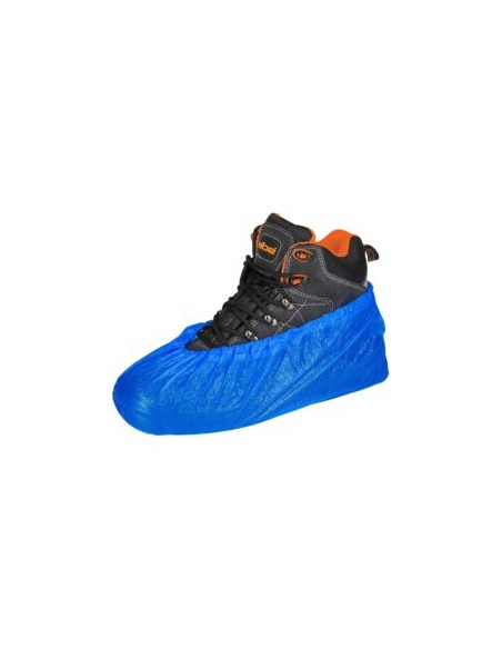 CUBREZAPATOS CPE-SFB PARA VISITANTE POLIETILENO AZUL PAQ. 100ud.