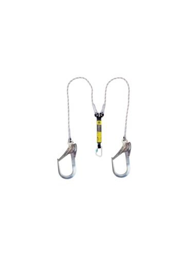 CUERDA 1,8m."Y" + ABSB. + 2 G.ALUMINIO 110mm ABE373-BH