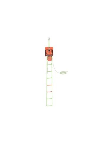 ESCALERA DE RESCATE 6MT CON SISTEMA ANTICAIDA EVA'LAD 2