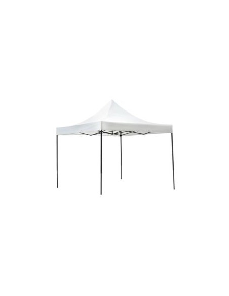 CARPA ACERO + LONA BLANCA MOD. LEMONT 3x3m.