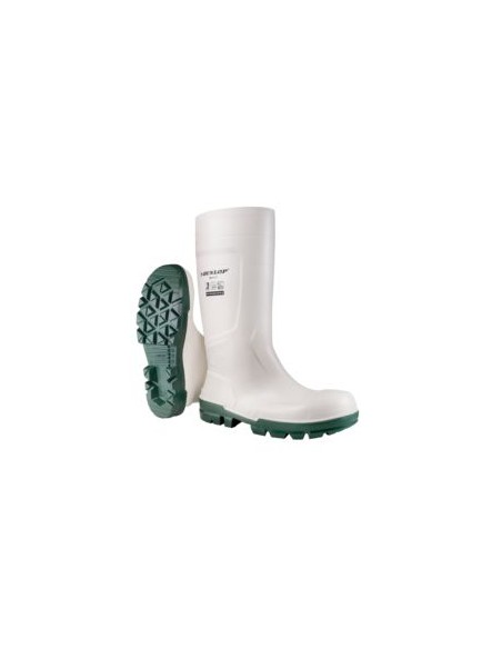 BOTA PVC BLANCA DUNLOP WORK IT SAFETY 9DWK04 S4 FO LG SR
