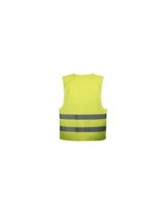 CHALECO REJILLA WR713V FLUOR CIERRE VELCRO EN471 2