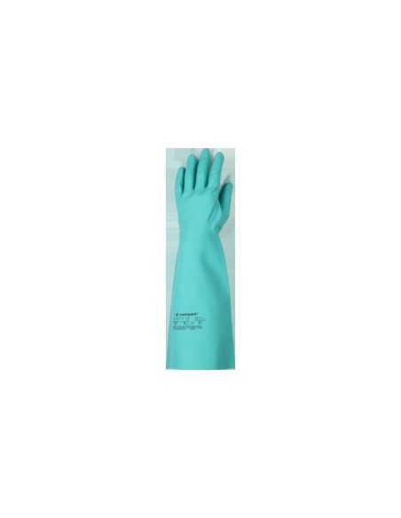 GUANTE NITRILO VERDE 45CM EUROCHEM N5540 MO5540