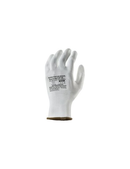 GUANTE EUROLITE 13P100 NYLON/PU