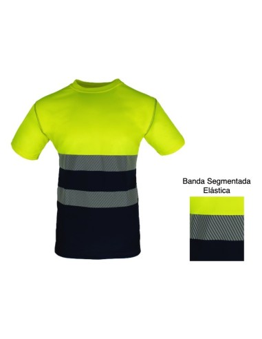 Camiseta VISION Combi Manga Corta