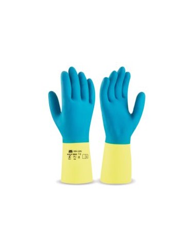 GUANTE LATEX RFZO. NEOPRENO BICOLOR 688-LB/N