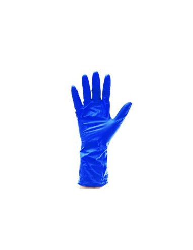 GUANTE ENHU-LCB DESECHABLE NITRILO EXTRA LARGO 30CM (100UDS)