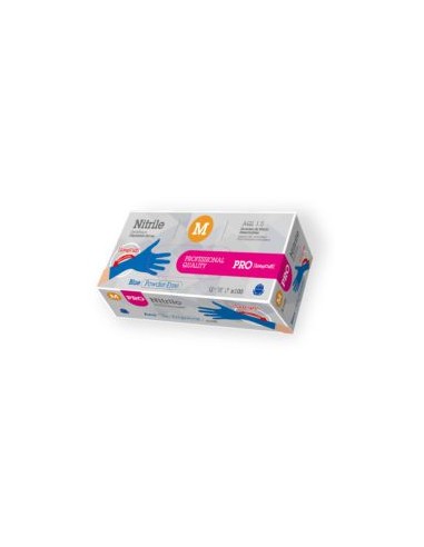 GUANTE ENHU-LCB DESECHABLE NITRILO EXTRA LARGO 30CM (100UDS)