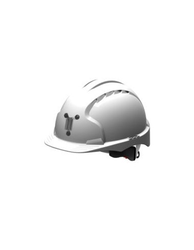 CASCO EVO3 AJE179-300-100 BLANCO CON PORTA LAMPARAS EN397