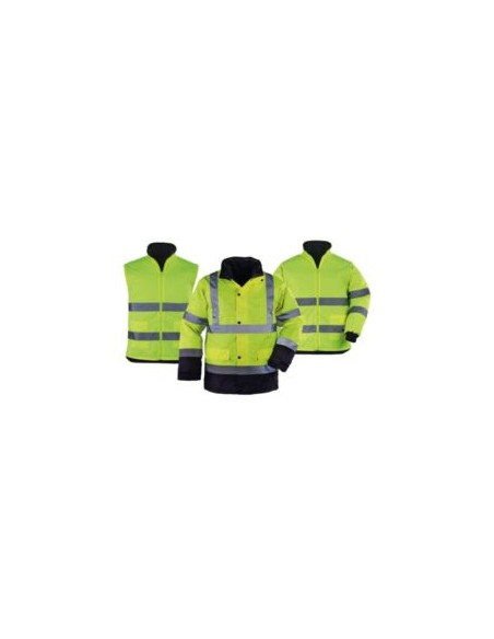 PARKA 4 en1 ROADWAY AMARILLO FL./MARINO EN471/EN14058