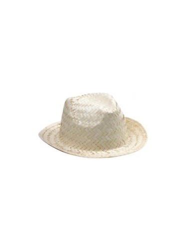 SOMBRERO DE PAJA DE ALA ANCHA MOD. FERROCARRIL