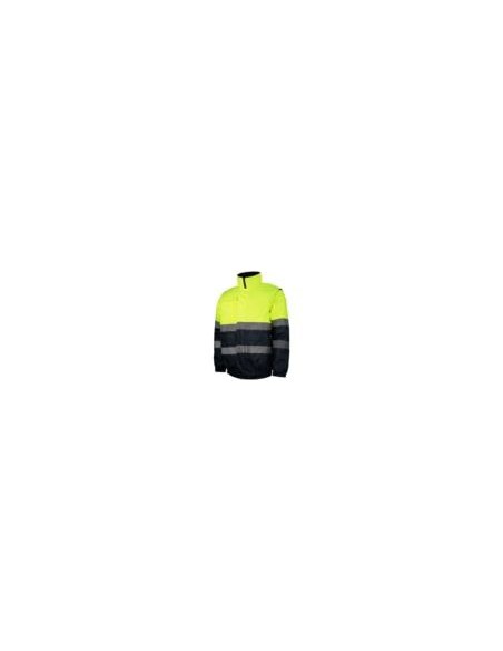 CAZADORA 266 BOMBER BICOLOR AV MANGAS DESMONTABLES