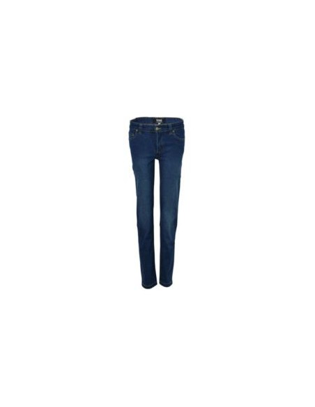 PANTALON TEJANO WOMAN VIRGIN STRETCH MARINO