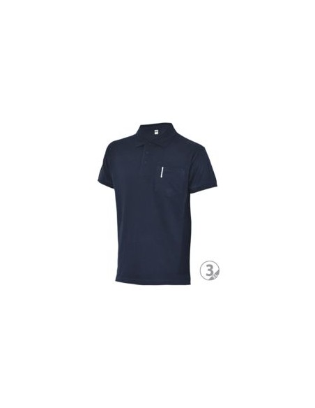POLO GALAXY ALGODON C/BOLSILLO MANGA CORTA