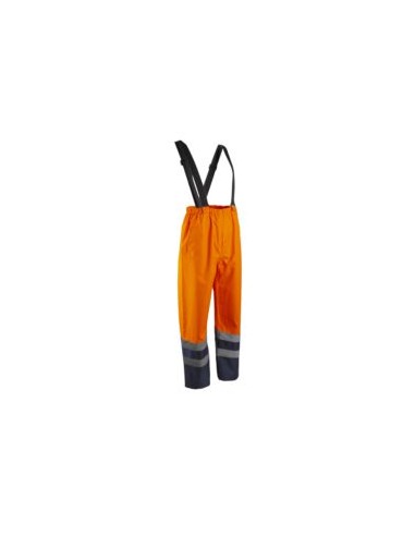 PANTALON HYDRA 5HYP** IMPERMEABLE AV C/TIRANTES EN471 EN343