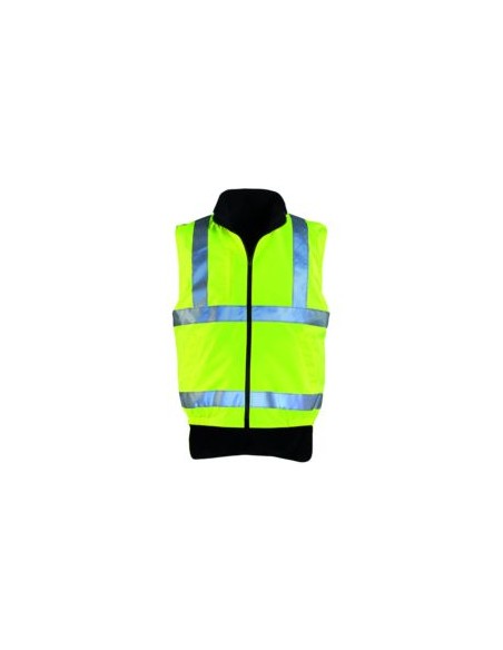 CHALECO ACOLCHADO HI-WAY MO705* REVERSIBLE C/POLAR