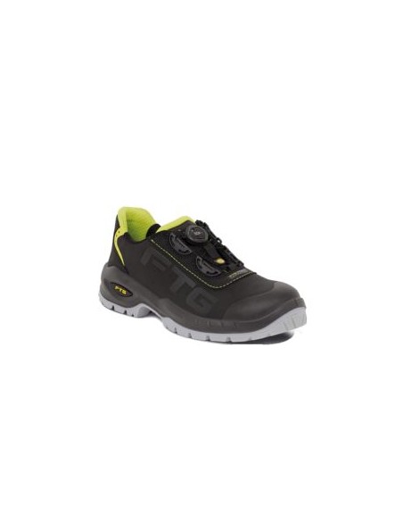 ZAPATO FTG CONCORDE BOA NEGRO PIEL FLOR S3 SRC ESD