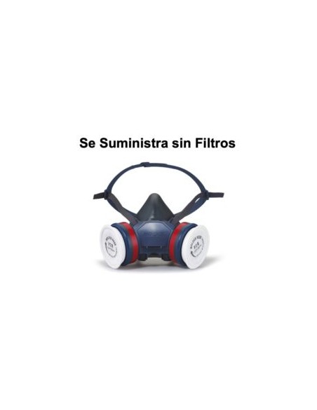 MASCARA BUCONASAL MOLDEX 7000 TPE 2 FILTROS