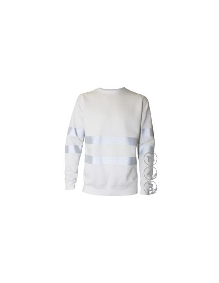 SUDADERA NEXO C/BANDA SEGM. 65/35 280GR