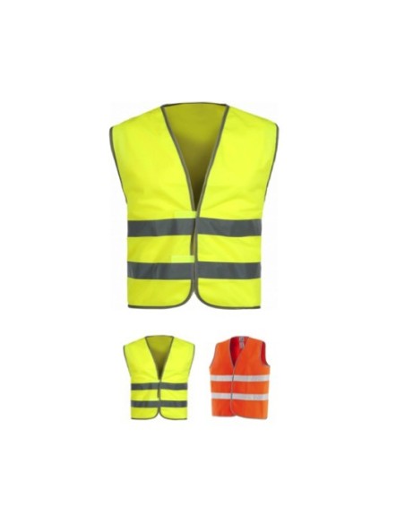 Chaleco Fluorescente Cierre Velcro P101
