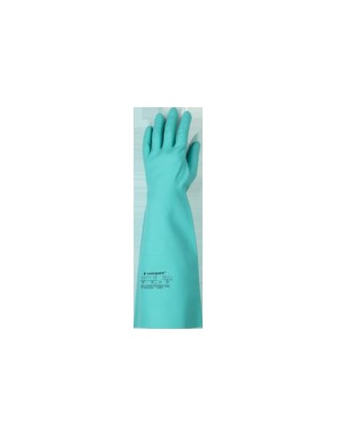 GUANTE NITRILO VERDE 45CM EUROCHEM N5540 MO5540