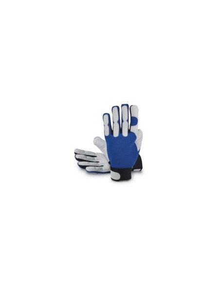 GUANTE ANTIVIBRACION 14VB PIEL FLOR/POLIESTER EN388 (3131X)