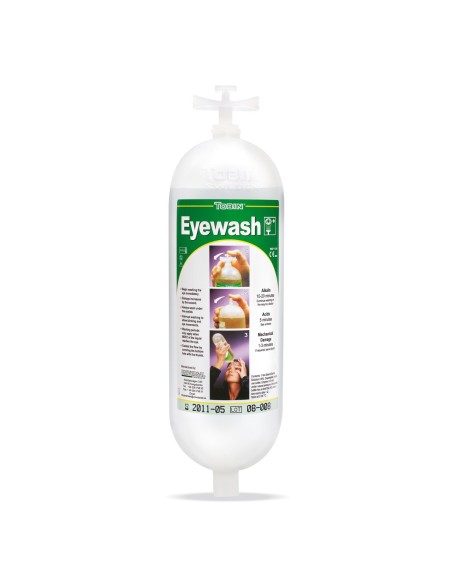 Frasco Lavaojos de 1L de Repuesto para Estación