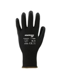 GUANTE NYLON/NITRILO NEGRO 3520 EN388 (4121)