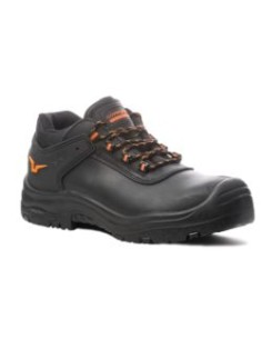 ZAPATO OPAL PIEL FLOR NEGRA S3S SR FO - METAL FREE 2