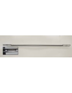 BARANDILLA Ø40 2,40m (1,5mm) TROQ-GALVANIZADA EN13374