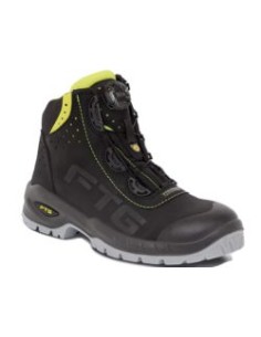 BOTA FTG FALCON BOA NEGRO PIEL FLOR S3 SRC ESD