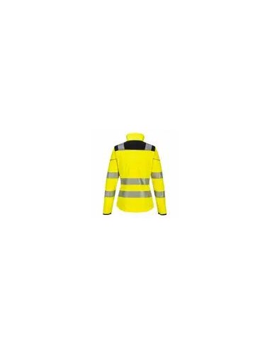 SOFTSHELL PREMIUM WOMAN PW381 AMARILLO FL/NEGRO