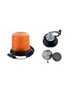 ROTATIVO LED 12V BASE  MAGNETICA + VENTOSA REF.1694 SACEX 21.43.LV5208