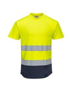 CAMISETA C395 UPF40+ 55% ALG. M/CORTA EN471