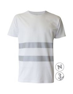 CAMISETA MANGA LARGA "GLOW"  C/BANDA SEGM. 100%ALG. 160GR 2