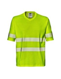 CAMISETA MC3826 M/CORTA MISTRAL 55% ALG. B.SEGM.EN471 II 2