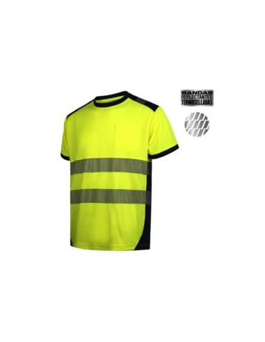 CAMISETA 322 COOLING BICOLOR AV M/CORTA