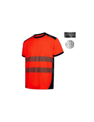 CAMISETA 322 COOLING BICOLOR AV M/CORTA