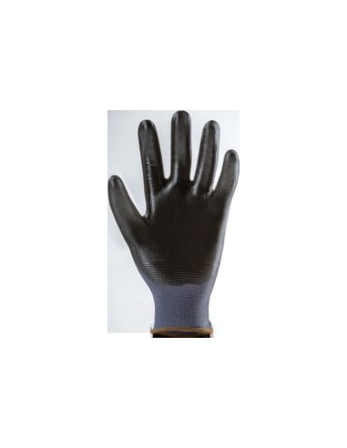 GUANTE 1NICB NYLON GRIS/NITRILO NEGRO EN388 (4121X)