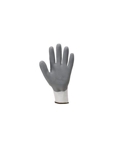 GUANTE 1LACW LATEX GRIS/POLIESTER RECICLADO EUROLITE L900
