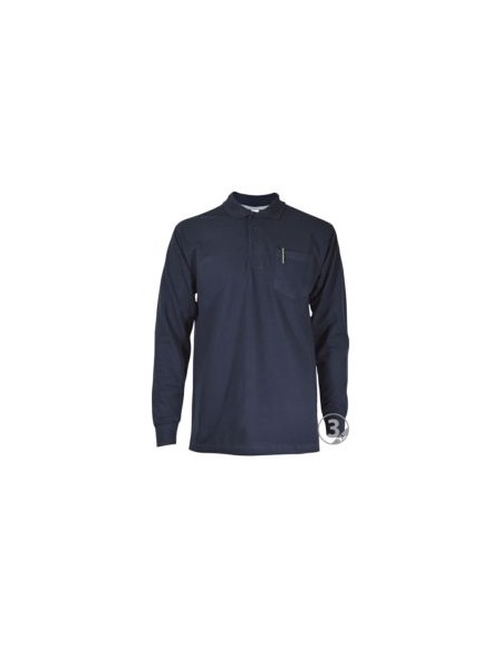 POLO ELITE ALGODÓN C/BOLSILLO M/LARGA