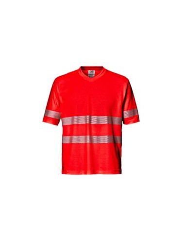 CAMISETA MC3826 M/CORTA MISTRAL 55% ALG. B.SEGM.EN471 II