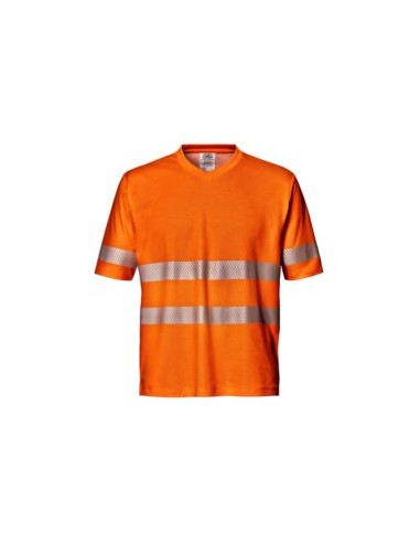 CAMISETA MC3826 M/CORTA MISTRAL 55% ALG. B.SEGM.EN471 II