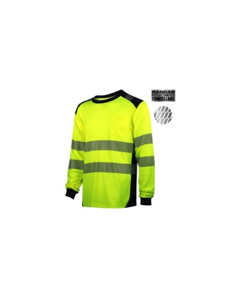 CAMISETA 329 COOLING BICOLOR AV M/LARGA