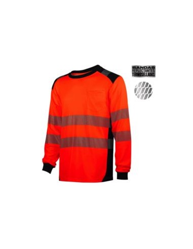 CAMISETA 329 COOLING BICOLOR AV M/LARGA