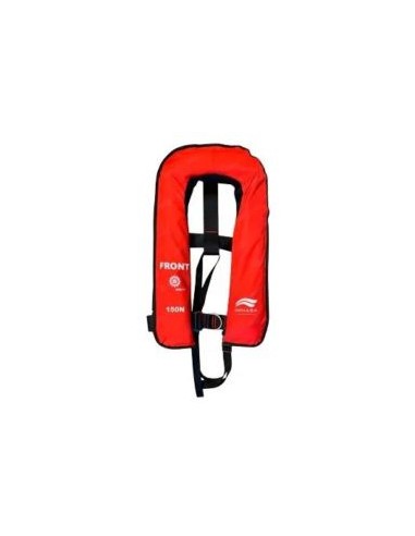 CHALECO SALVAVIDAS AUTO 90250665 150N *over size* Max. 140Kg. Torax 55-175cm.