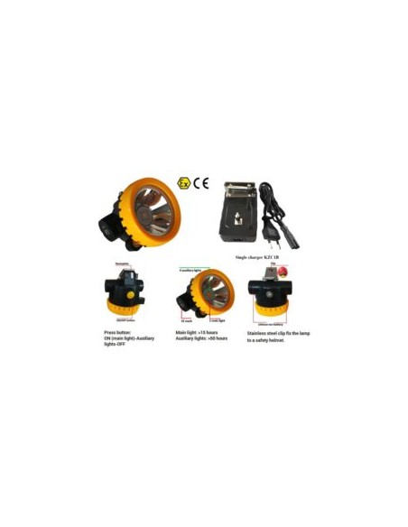FRONTAL CASCO MINER'S CAP LAMP KL1.2EX